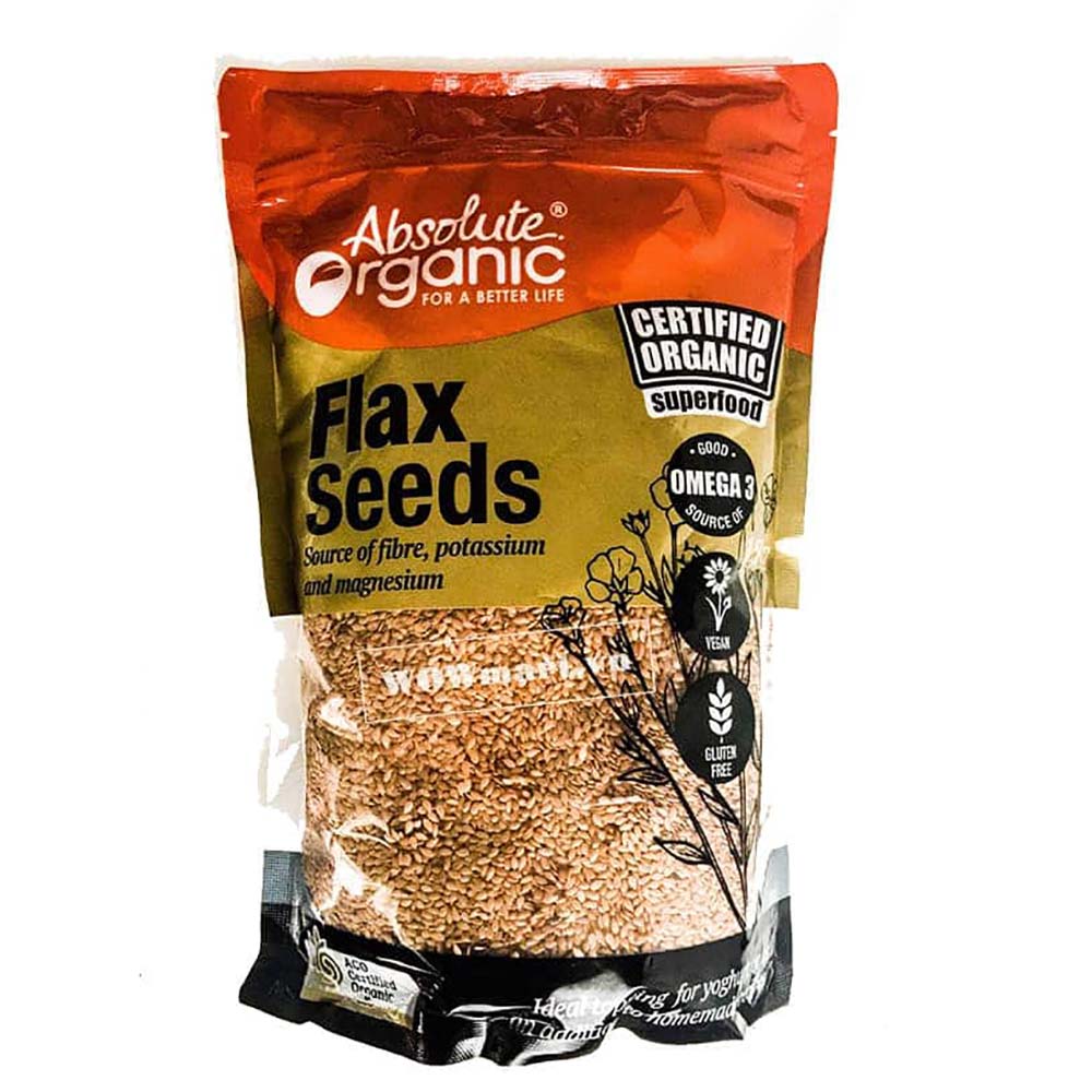 Hạt lanh Absolute Organic Flax seeds 1.5kg