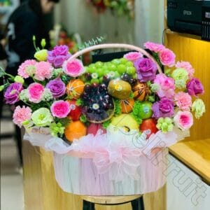 Giỏ Trái Cây Hoa Tươi GTH1