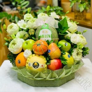Mâm Trái Cây Hoa Tươi MT9