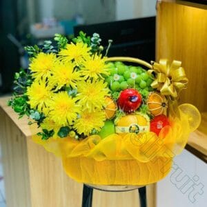 Giỏ Trái Cây Hoa Tươi GTH15