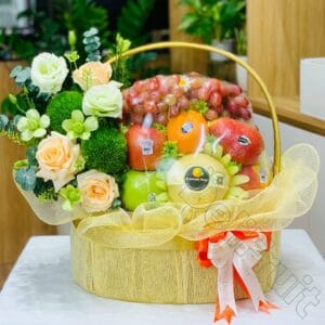 Giỏ Trái Cây Hoa Tươi GTH19