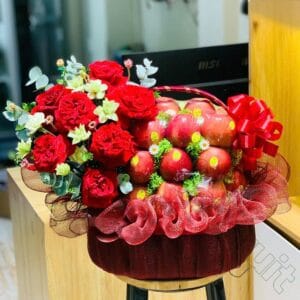 Giỏ Trái Cây Hoa Tươi GTH22