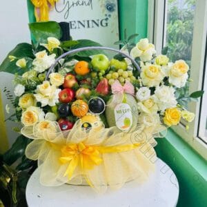 Giỏ Trái Cây Hoa Tươi GTH28