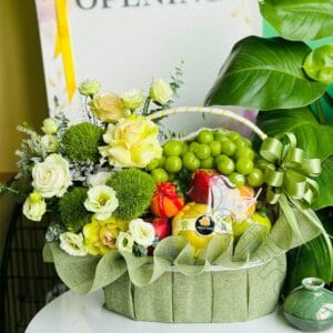 Giỏ Trái Cây Hoa Tươi GTH29