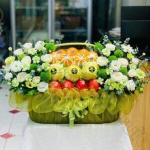 Giỏ Trái Cây Hoa Tươi GTH31