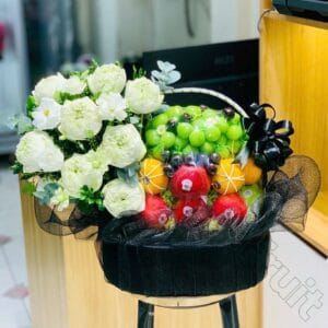 Giỏ Trái Cây Hoa Tươi GTH43