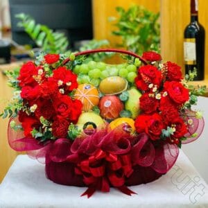 Giỏ Trái Cây Hoa Tươi GTH50