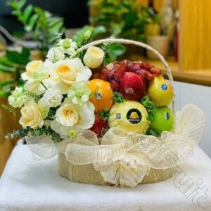 Giỏ Trái Cây Hoa Tươi GTH57