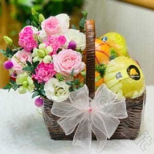 Giỏ Trái Cây Hoa Tươi GTH58