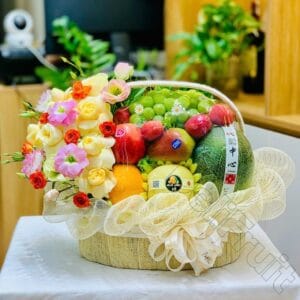 Giỏ Trái Cây Hoa Tươi GTH65