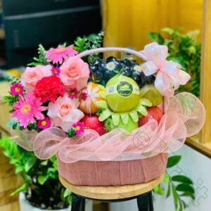 Giỏ Trái Cây Hoa Tươi GTH69