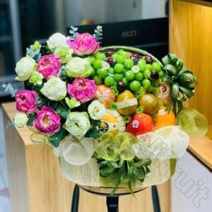 Giỏ Trái Cây Hoa Tươi GTH7