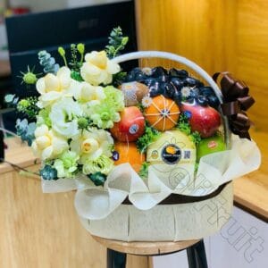 Giỏ Trái Cây Hoa Tươi GTH74