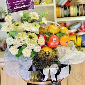 Giỏ Trái Cây Hoa Tươi GTH9
